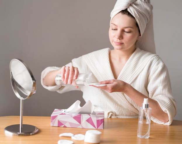 Patch test skincare