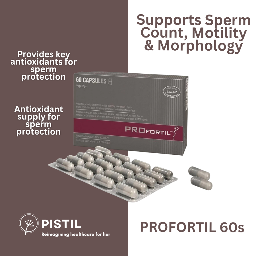 PROFORTIL (60 Capsules) | Male Fertility, Sperm Quality & Reproductive Health Support